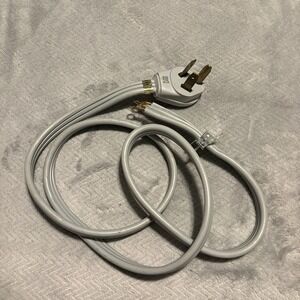 6 Ft. 3-Prong 30 Amp Dryer Cord Gray